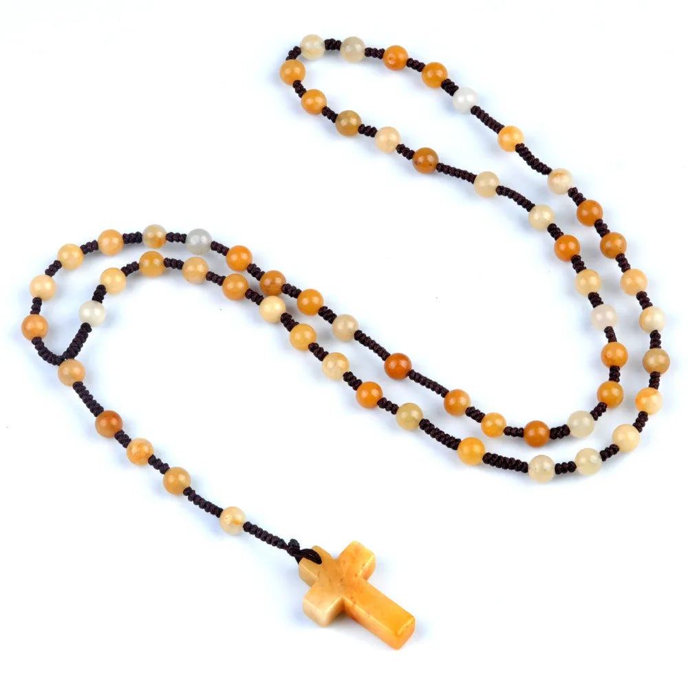 Mixed Crystal Bead Rosary-ToShay.org