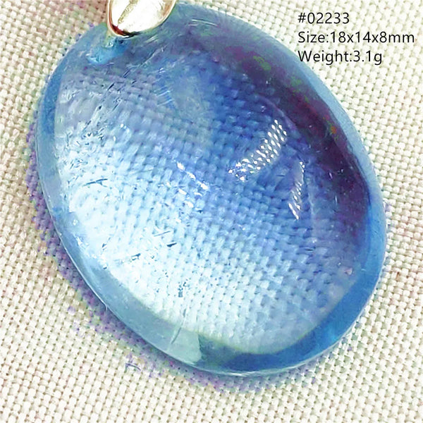 Blue Topaz Crystal Pendant-ToShay.org