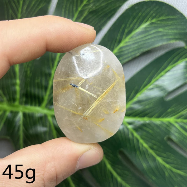 Yellow Rutile Crystal-ToShay.org