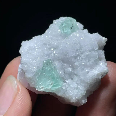 Pink Fluorite Calcite Quartz-ToShay.org