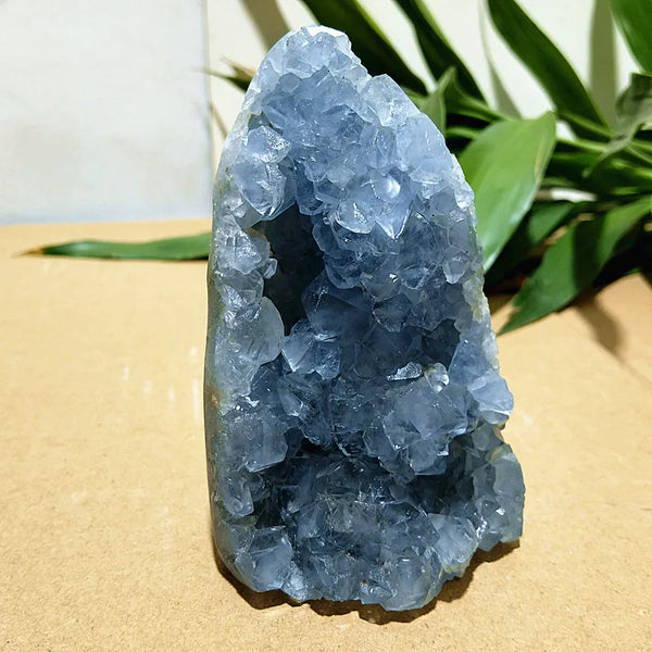 Blue Celestine Crystal Geode-ToShay.org