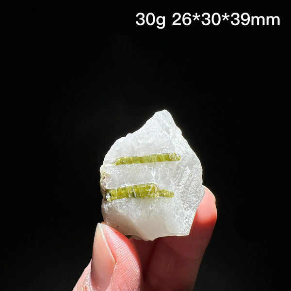 Green Tourmaline Crystal-ToShay.org
