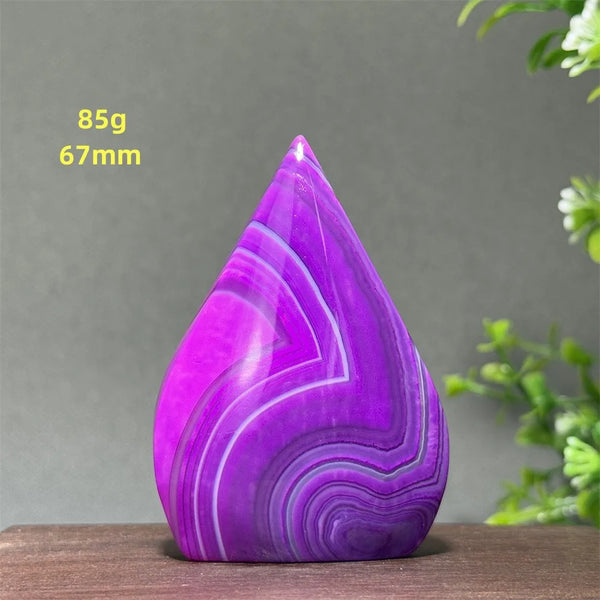 Purple Agate Torch-ToShay.org