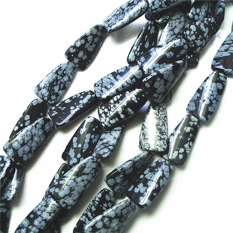 Black Snow Jasper Beads-ToShay.org