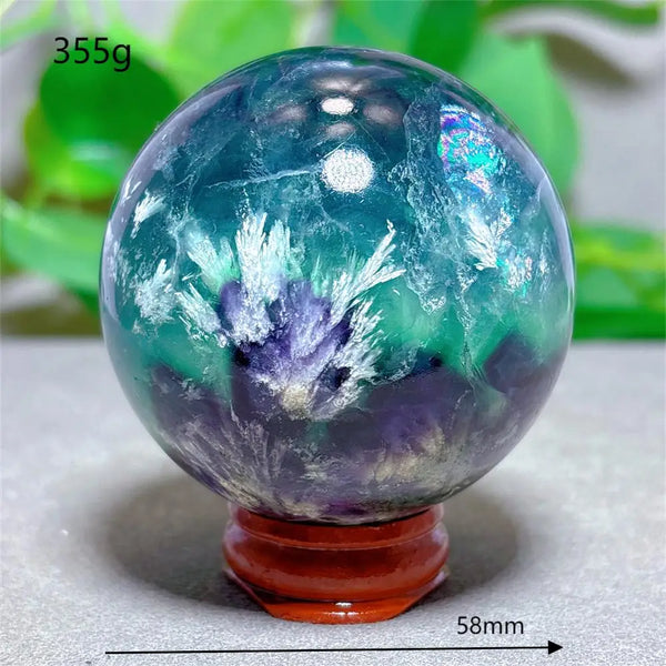 Green Fluorite Ball-ToShay.org