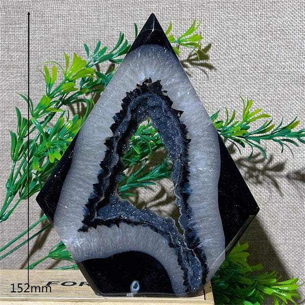 Black Agate Torch-ToShay.org