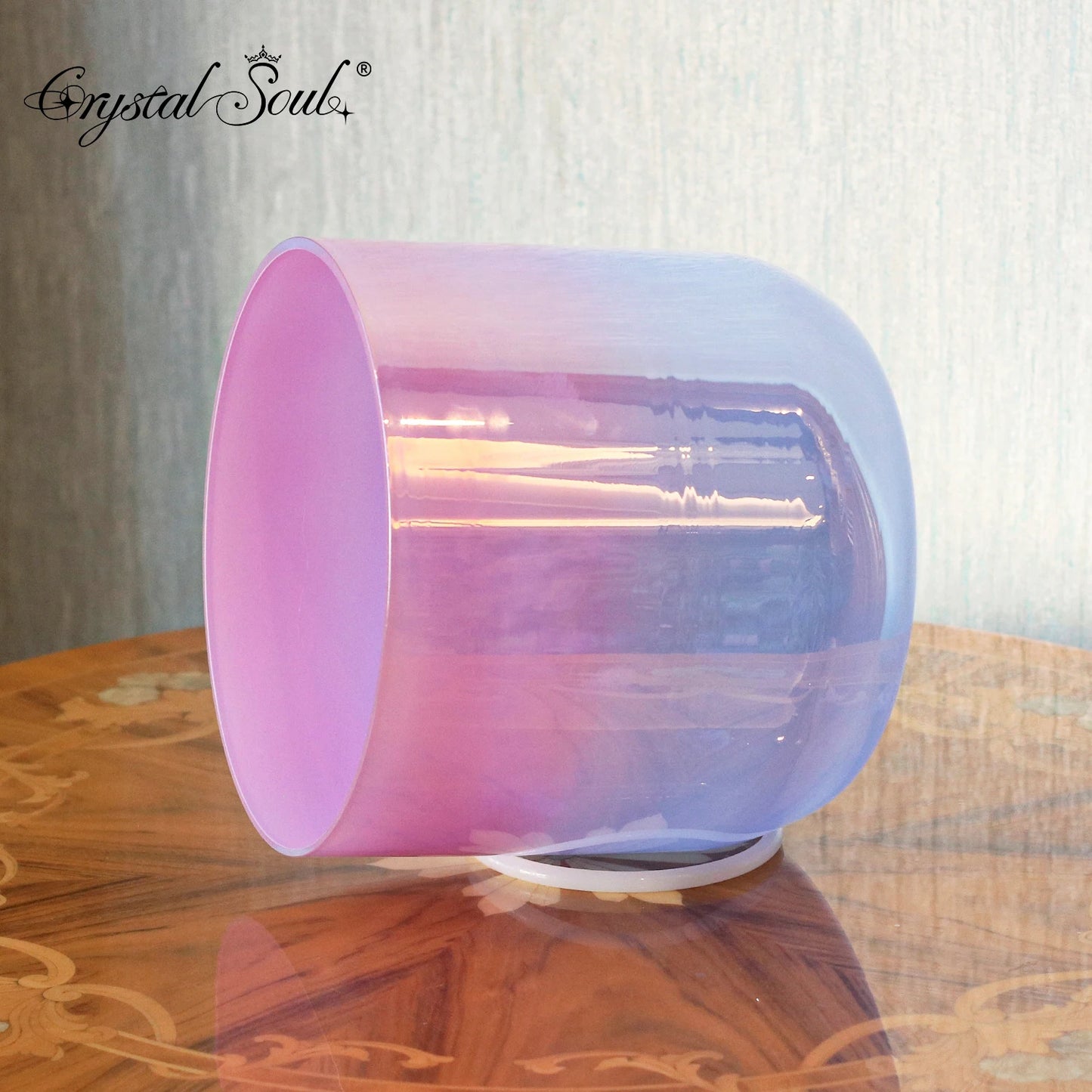 Pink Blue Crystal Bowl Singing-ToShay.org