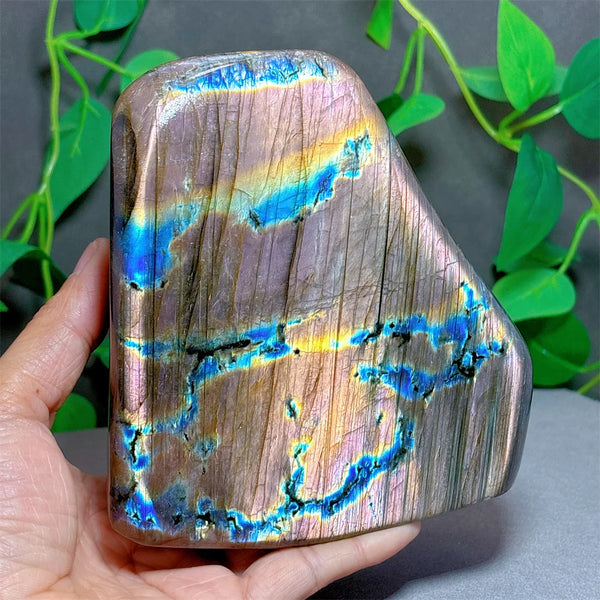 Purple Labradorite Quartz Stone-ToShay.org