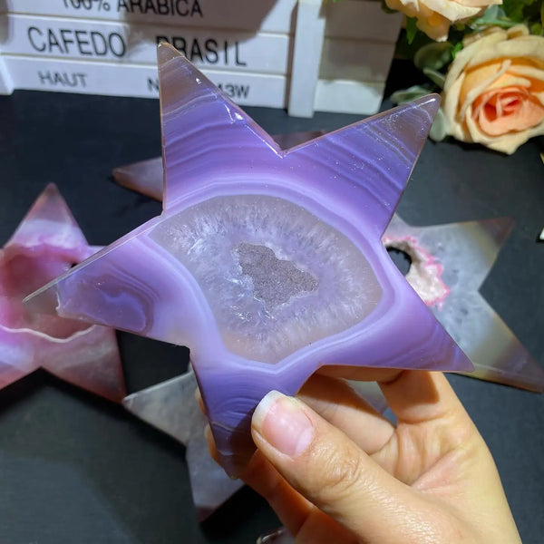 Pink Agate Star-ToShay.org