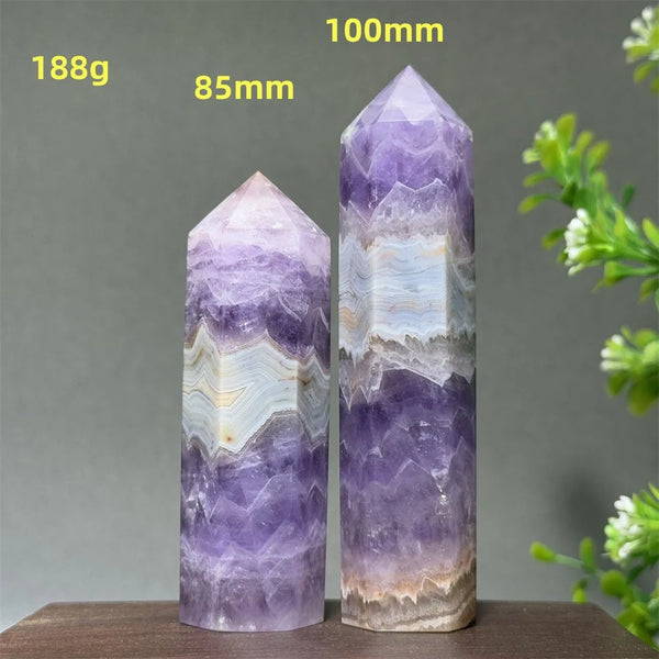 Purple Amethyst Wand-ToShay.org