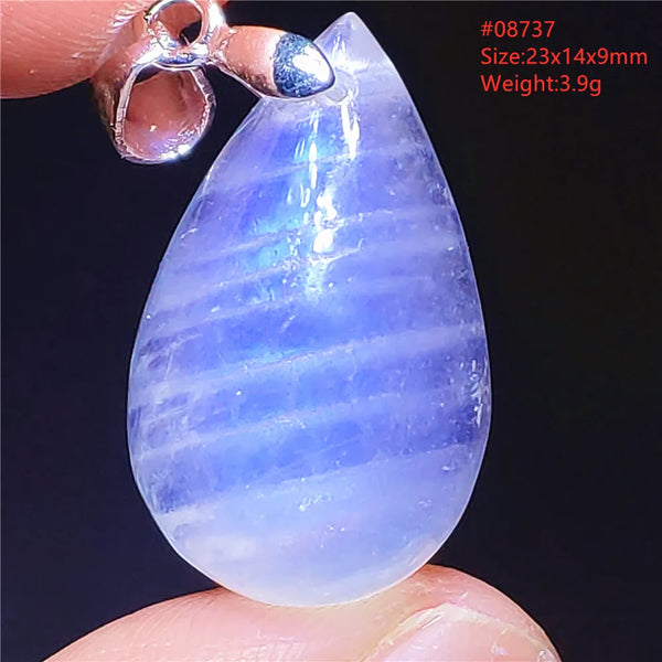 Blue Light Moonstone Pendant-ToShay.org