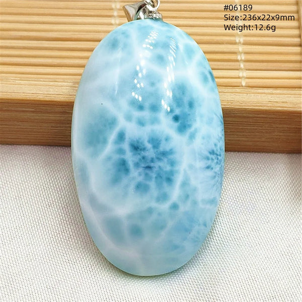 Blue Larimar Pendant-ToShay.org