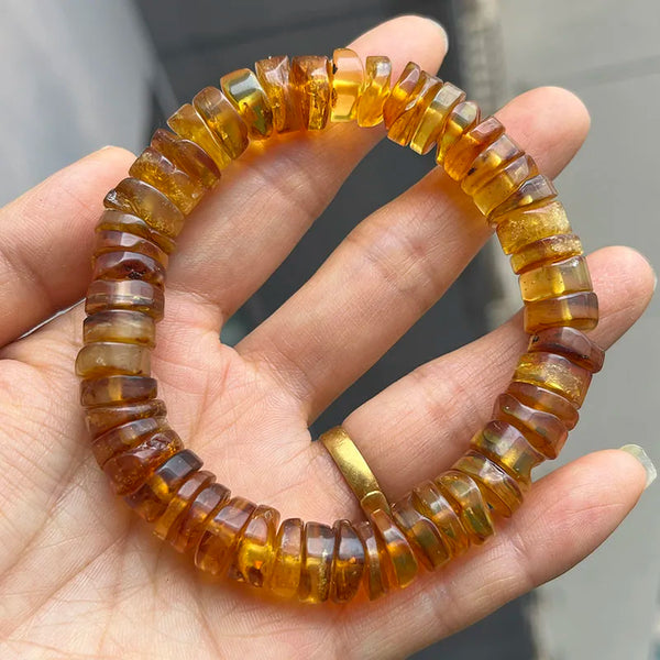 Yellow Amber Bracelet-ToShay.org