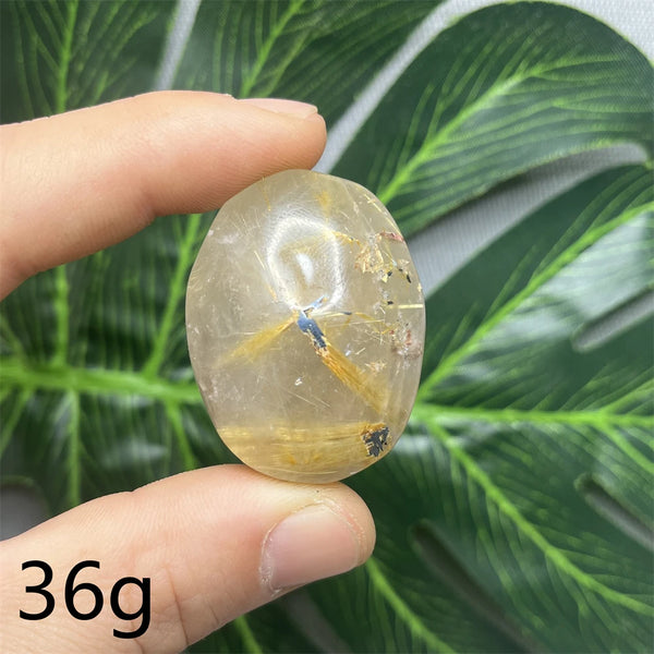 Yellow Rutile Crystal-ToShay.org