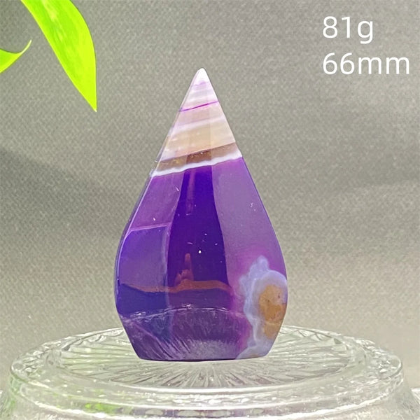 Purple Agate Flame-ToShay.org