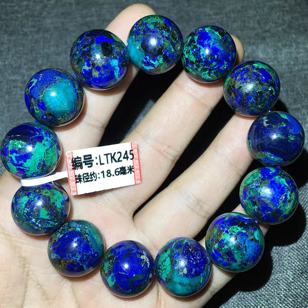 Blue Malachite Azurite Bracelet-ToShay.org