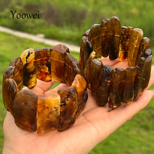 Yellow Amber Bracelet-ToShay.org