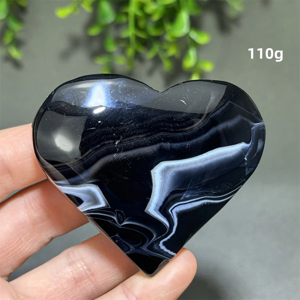 Black Agate Heart-ToShay.org