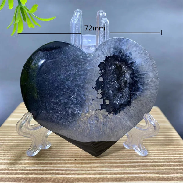 Black Agate Heart-ToShay.org