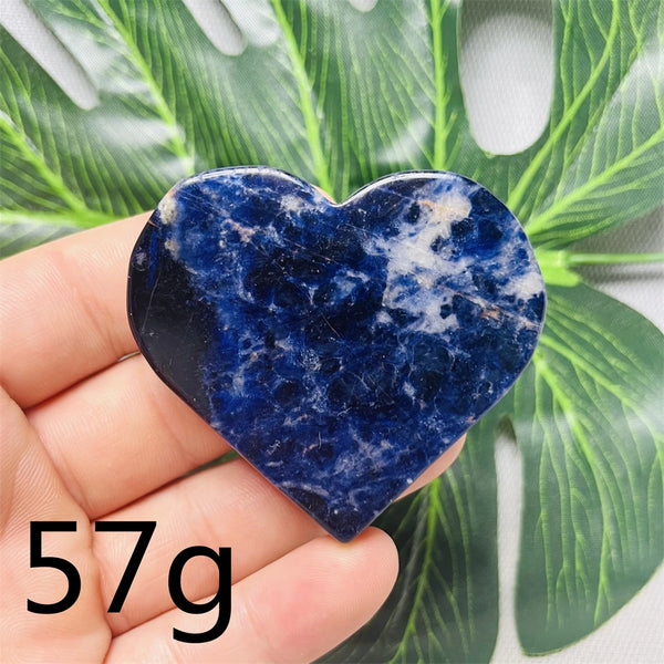 Blue Sodalite Heart-ToShay.org