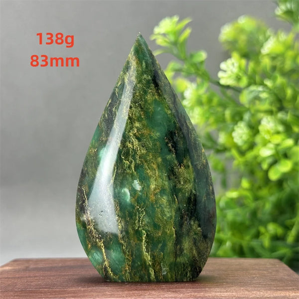 Green Emerald Agate Torch-ToShay.org