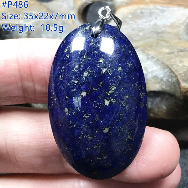 Blue Lapis Lazuli Pendant-ToShay.org