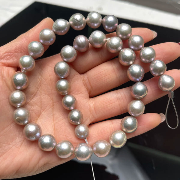 Grey Pearl Beads-ToShay.org