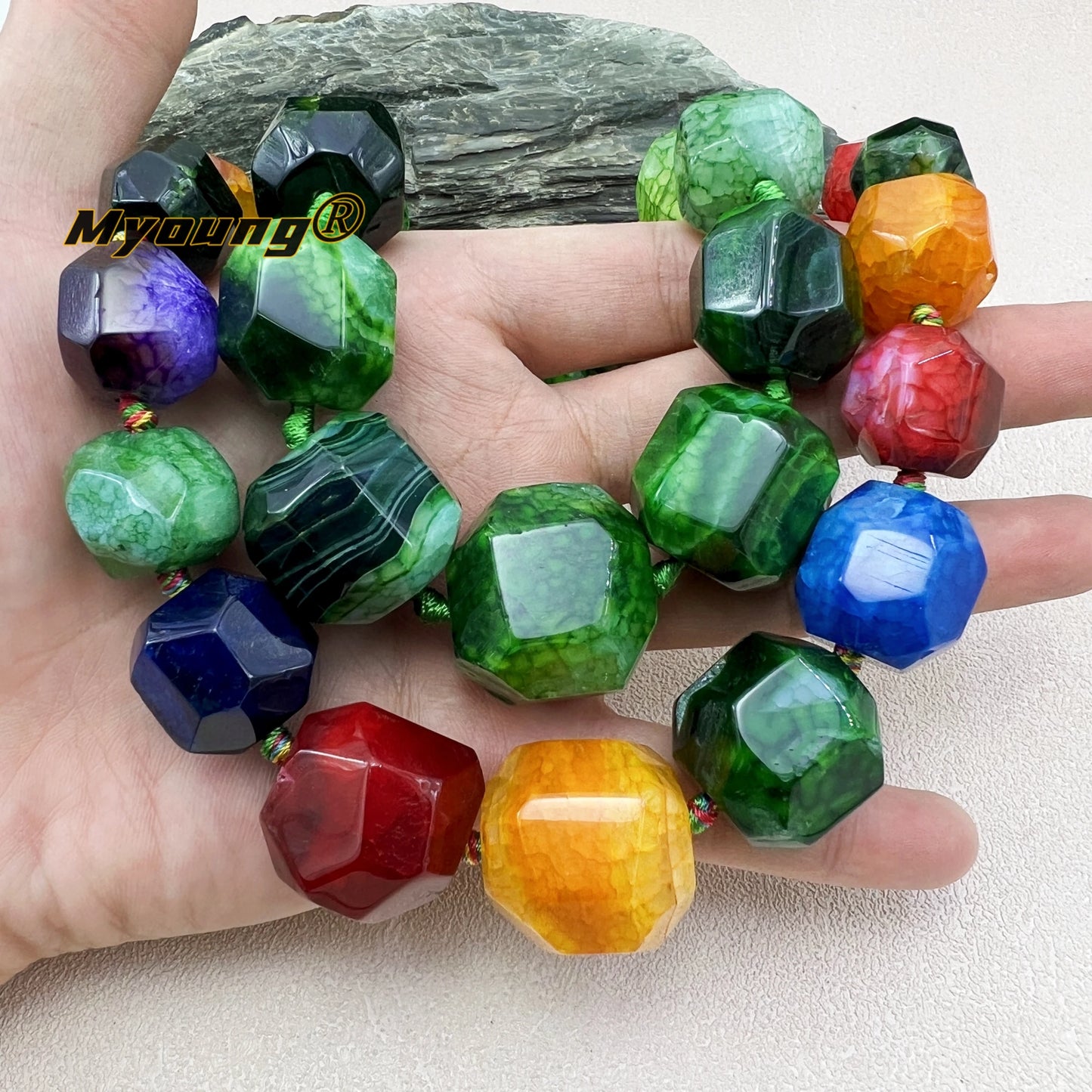 Mixed Dragon Vein Agate-ToShay.org