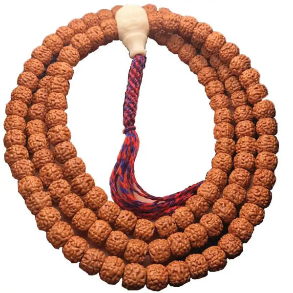 Brown Rudraksha Bodhi Mala-ToShay.org