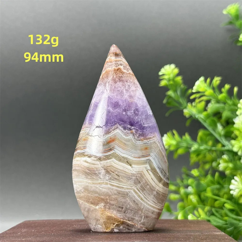 Purple Amethyst Agate Torch-ToShay.org