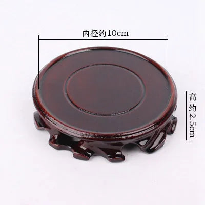 Round Wood Base-ToShay.org