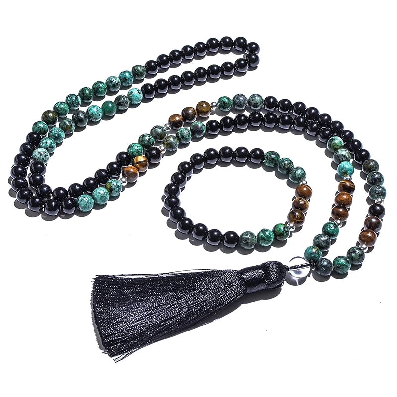 Mixed Crystal Mala Beads-ToShay.org