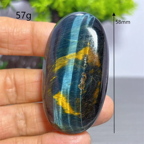 Blue Yellow Tiger Eye Stone-ToShay.org