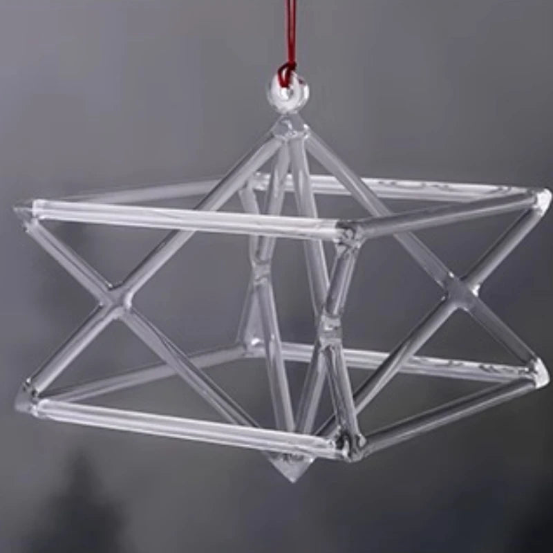 Clear Crystal Singing Pyramid-ToShay.org