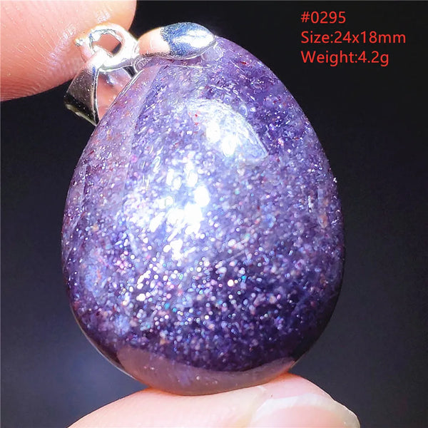 Red Blue Lolite Pendant-ToShay.org