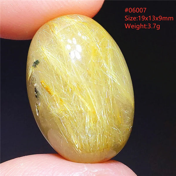 Gold Rutilated Quartz Pendant-ToShay.org