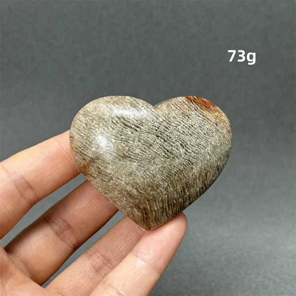Green Ghost Quartz Heart-ToShay.org
