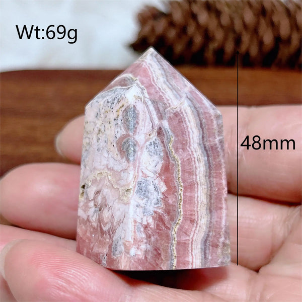 Pink Rhodochrosite Point-ToShay.org