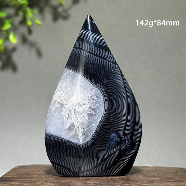 Black Agate Torch-ToShay.org