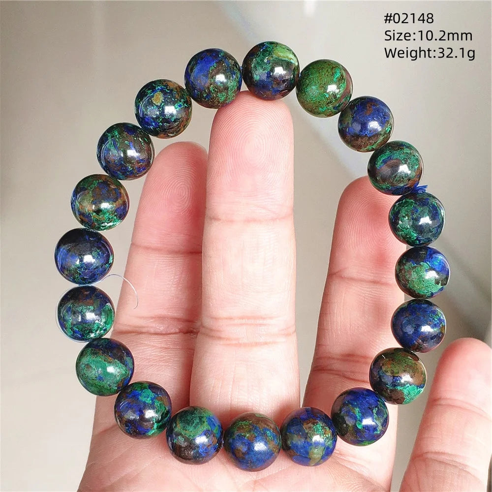 Blue Malachite Azurite Bracelet-ToShay.org