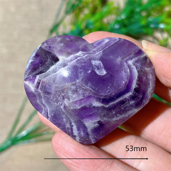 Purple Dream Amethyst Heart-ToShay.org