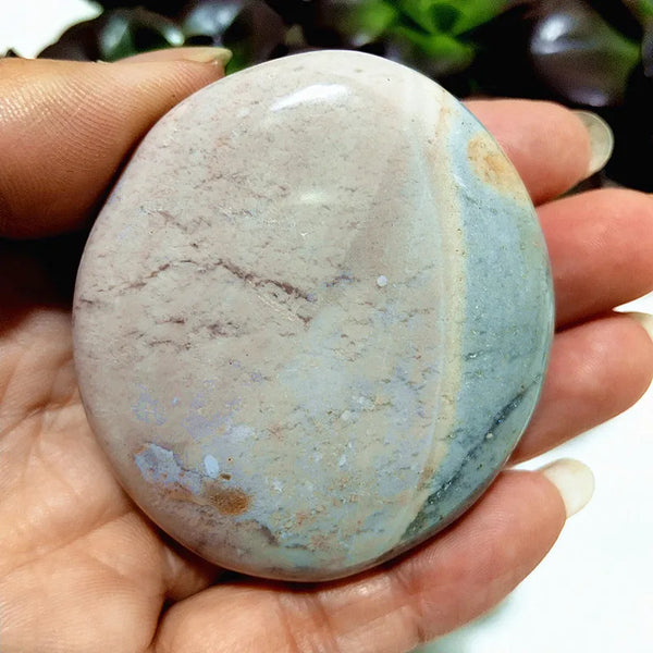 Mixed Ocean Jasper Palm Stones-ToShay.org