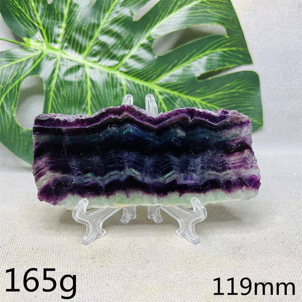 Purple Fluorite Rainbow Slice-ToShay.org