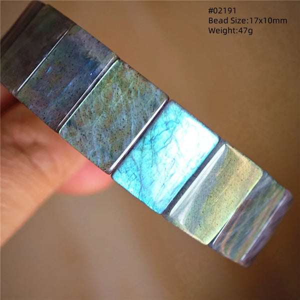 Blue Labradorite Bracelet-ToShay.org