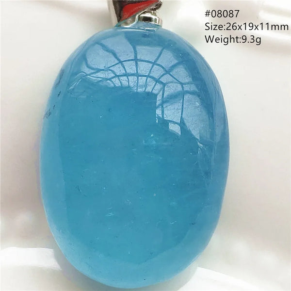 Blue Aquamarine Pendant-ToShay.org