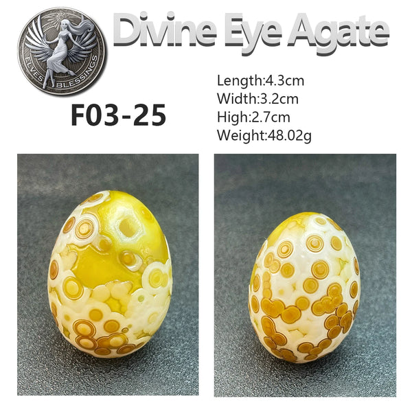 Yellow Flower Wishing Agate-ToShay.org