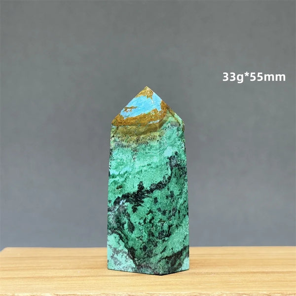 Blue Phoenix Pine Quartz Tower-ToShay.org