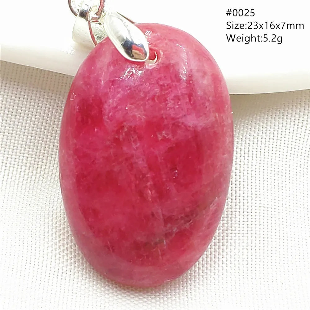 Red Rose Rhodonite Pendant-ToShay.org