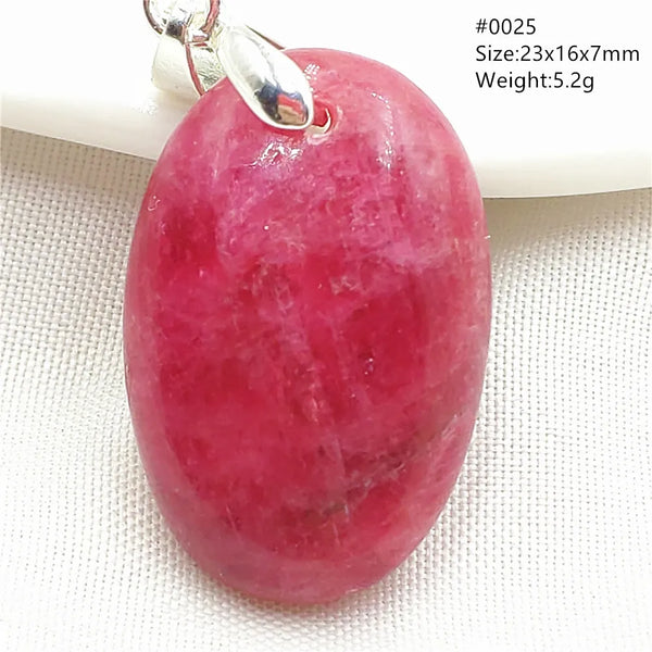 Red Rose Rhodonite Pendant-ToShay.org