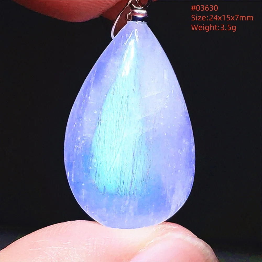 Blue Light Moonstone Pendant-ToShay.org